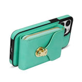 iPhone 16 Pro Alt-i-et cover med pung og rem - Mynte