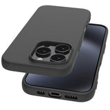 iPhone 16 Pro Skridsikkert TPU Cover - Sort