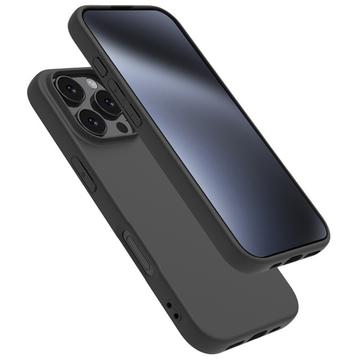 iPhone 16 Pro Skridsikkert TPU Cover - Sort