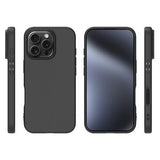 iPhone 16 Pro Skridsikkert TPU Cover - Sort