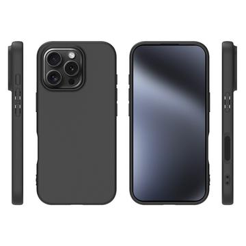 iPhone 16 Pro Skridsikkert TPU Cover - Sort