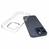 iPhone 16 Pro Skridsikkert TPU Cover - Gennemsigtig