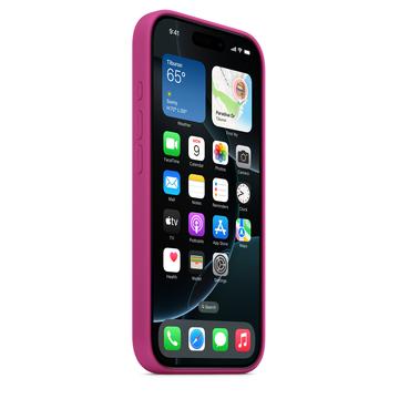 iPhone 16 Pro Apple Silikone Cover med MagSafe MYYN3ZM/A - Fuchsia