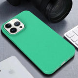 iPhone 16 Pro Biologisk Nedbrydeligt Cover - Mørkegrøn