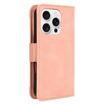 iPhone 16 Pro Kortholder Pung Etui - Pink