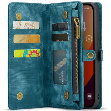 iPhone 16 Pro Caseme 008 2-i-1 Multifunktionel Pung - Blå