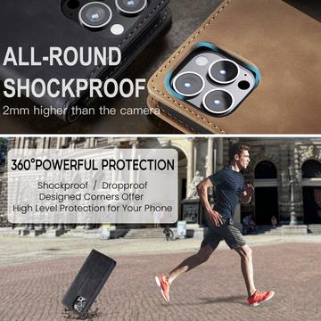 iPhone 16 Pro Caseme 013 Series Pung - Sort
