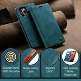 iPhone 16 Pro Caseme 013 Series Pung - Blå