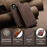 iPhone 16 Pro Caseme 013 Series Pung - Kaffe