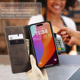 iPhone 16 Pro Caseme 013 Series Pung - Kaffe