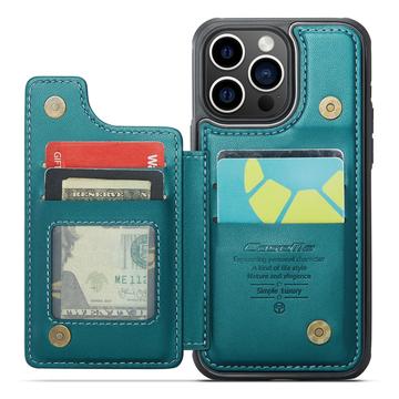 iPhone 16 Pro Caseme C22-etui RFID-kortpung - grøn