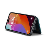 iPhone 16 Pro Caseme C22-etui RFID-kortpung - grøn