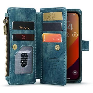 iPhone 16 Pro Caseme C30 Multifunktionel Pung - Blå