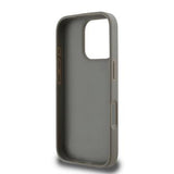 iPhone 16 Pro DKNY Ternet Mønster og Stribe Cover - Beige