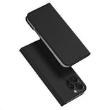 iPhone 16 Pro Dux Ducis Skin Pro Flip Cover - Sort