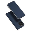 iPhone 16 Pro Dux Ducis Skin Pro Flip Cover - Blå