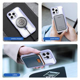 iPhone 16 Pro Dux Ducis Skin X Pro Magnetisk Flip Cover - Lilla