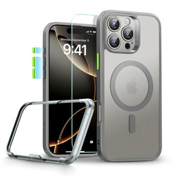 iPhone 16 Pro ESR HaloLock MagSafe Classic Pro-sæt - frostet Grå