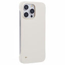 iPhone 16 Pro Plastik Cover Uden Sider - Hvid