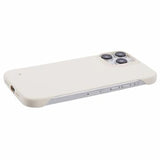 iPhone 16 Pro Plastik Cover Uden Sider - Hvid