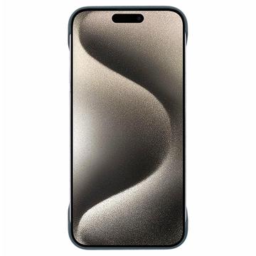 iPhone 16 Pro Plastik Cover Uden Sider - Mørkegrøn
