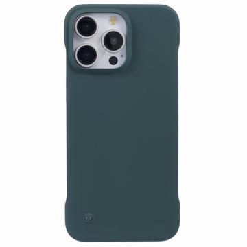 iPhone 16 Pro Plastik Cover Uden Sider - Mørkegrøn