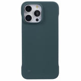 iPhone 16 Pro Plastik Cover Uden Sider - Mørkegrøn