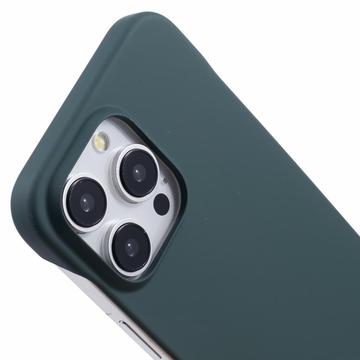 iPhone 16 Pro Plastik Cover Uden Sider - Mørkegrøn