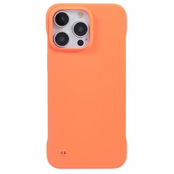 iPhone 16 Pro Plastik Cover Uden Sider - Orange