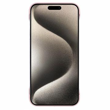 iPhone 16 Pro Plastik Cover Uden Sider - Pink