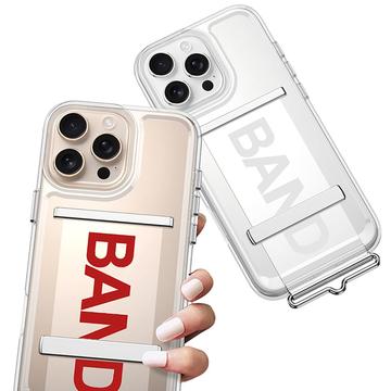 iPhone 16 Pro GKK Strop Cover - lyserød / gennemsigtig