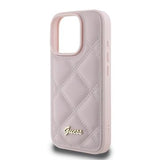 iPhone 16 Pro Guess Quiltat Cover - pink