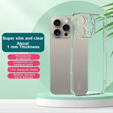 iPhone 16 Pro Imak UX-5 TPU Cover - Gennemsigtig