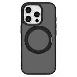 iPhone 16 Pro Lippa MagSafe 360 roterende cover - sort