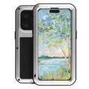 iPhone 16 Pro Love Mei Powerful Hybrid Cover - Sølv