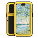iPhone 16 Pro Love Mei Powerful Hybrid Cover - Gul