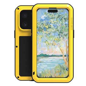 iPhone 16 Pro Love Mei Powerful Hybrid Cover - Gul