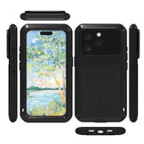 iPhone 16 Pro Love Mei Powerful Hybrid Cover - Gul