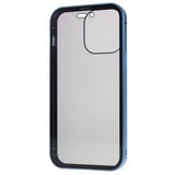 iPhone 16 Pro Magnetisk Cover med Hærdet Glas - Privatliv - Grøn