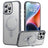 iPhone 16 Pro Magnetisk Stativ Hybrid Cover - grå