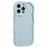 iPhone 16 Pro Max Candy Color Wavy TPU Cover - babyblå