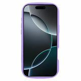 iPhone 16 Pro Max Candy Color Wavy TPU Cover - Lilla