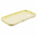 iPhone 16 Pro Max Candy Color Wavy TPU Cover - Gul