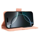 iPhone 16 Pro Max Kortholder Pung Etui - pink