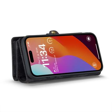 iPhone 16 Pro Max Caseme 008 2-i-1 Multifunktionel Pung - Sort