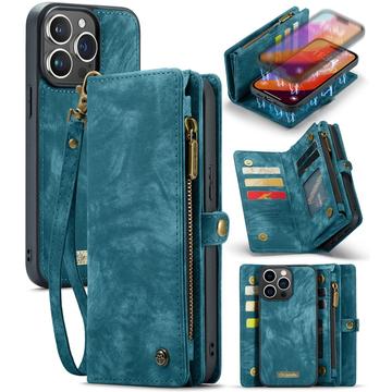 iPhone 16 Pro Max Caseme 008 2-i-1 Multifunktionel Pung - Blå