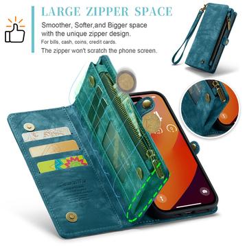 iPhone 16 Pro Max Caseme 008 2-i-1 Multifunktionel Pung - Blå