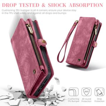 iPhone 16 Pro Max Caseme 008 2-i-1 Multifunktionel Pung - Rød