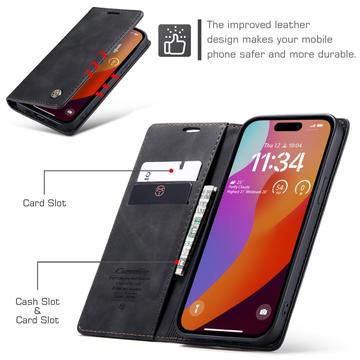 iPhone 16 Pro Max Caseme 013 Series Pung - Sort