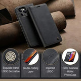 iPhone 16 Pro Max Caseme 013 Series Pung - Sort